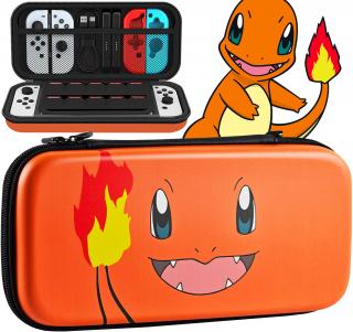 Obal odolný kryt pouzdro Charmander na Nintendo Switch a Nintendo Switch OLED limitovaná edice Pokemon