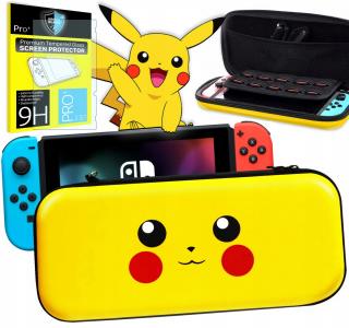 Obal odolný kryt pouzdro Pikachu na Nintendo Switch a Nintendo Switch OLED limitovaná edice