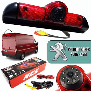 Parkovací, couvací  kamera v zadním brzdovém světle pro dodávky PEUGEOT Boxer (2006-teraz).