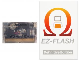 Rekordér na záložní kopie her EZ-Flash Omega Definitive Edition pro Nintendo GBA, GBA SP, GB Micro, DS Classic, DS Lite