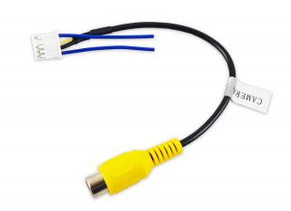 Video kabel s 10 Pin konektorem a CINCH pro parkovací kamery a Wi-Fi