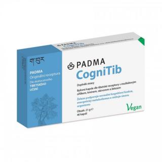 CogniTib - vitalita a sústredenie so železom, 40 kapsúl