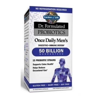 Dr. Formulated probiotiká pre mužov, 30 kapsúl