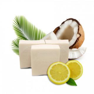 Kokosové mydlo na pranie – tuhé - citrón 120g