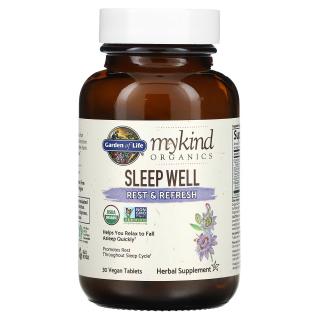 Mykind Organics Sleep Well - pre dobrý spánok, 30 kapsúl