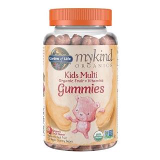 Mykind Organics - žuvací multivitamín pre deti z organického ovocia, 120 gumídkov