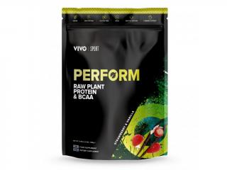 PERFORM - RAW proteín & BCAA: jahoda a vanilka, 988 g