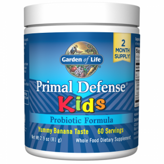 Primal Defense Kids Banana probiotiká pre deti, 81 g