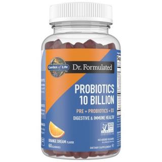 Probiotics 10B Orange Dream, 60 gummies