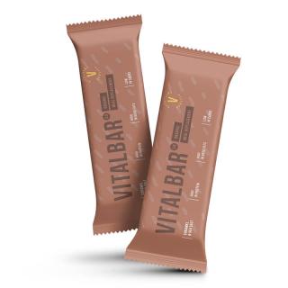 Proteínová tyčinka Vitalbar 2.0 - karamel & morská soľ, 70 g