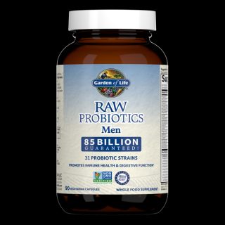 RAW probiotiká pre mužov, 90 kapsúl
