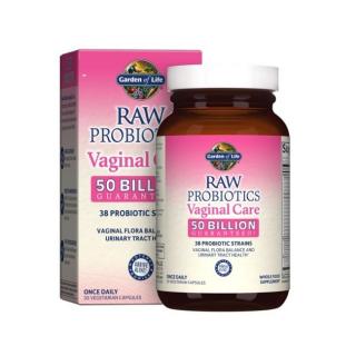 RAW Probiotiká - vaginálna starostlivosť, 30 kapsúl