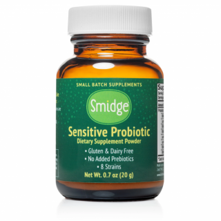 Smidge Sensitive probiotiká v prášku, 20 g