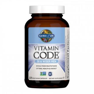 Vitamin Code 50 pre mužov po päťdesiatke, 120 kapsúl