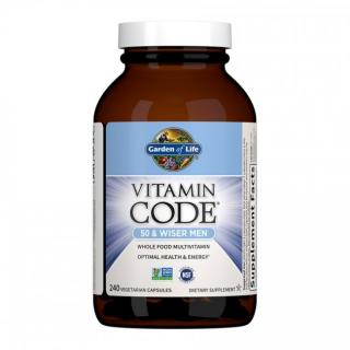 Vitamin Code 50 pre mužov po päťdesiatke, 240 kapsúl