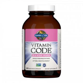 Vitamin Code 50 pre ženy 50+, 240 kapsúl