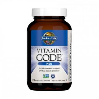 Vitamin Code Men multivitamín pro mužov, 120 kapsúl