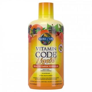 Vitamin Code - Tekutý multivitamín pomaranč a mango, 900 ml