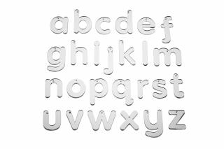 Abeceda so zrkadlovým efektom- Mirror letters