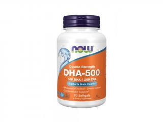Now Foods, DHA-500, 90 softgelových kapslí