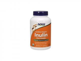 NOW Organický Inulin ( čistý prášek, 227 g)