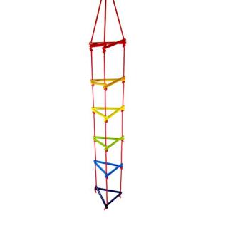 Trojuholníkový lanový rebrík