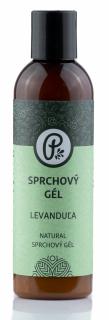 Prírodný sprchový gél - Levanduľa 200ml