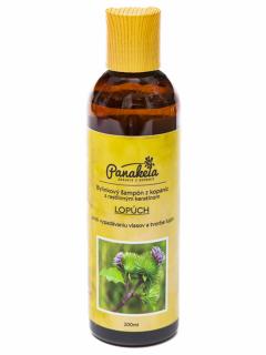 ŠAMPÓN lopúch - bylinkový s prírodným keratínom proti vypadávaniu vlasov a tvorbe lupín 200ml
