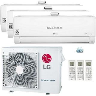 Klimatizácia LG Air Purification 3x multisplit (2,5 kW + 2,5kW + 3,5kW) + vonk.j. 5,3kW (2,5kW + 2,5kW + 3,5kW / vonk. 5,3kW)