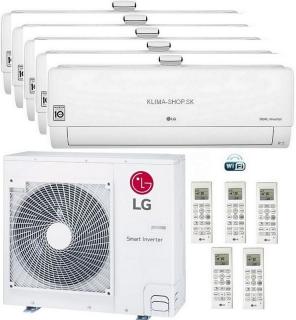 Klimatizácia LG Air Purification 5x multisplit (4x 2,5kW + 3,5kW) + vonk.j. 8,8kW (4x 2,5kW + 3,5kW / vonk. 8,8kW)