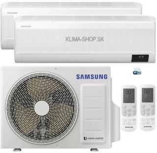 Klimatizácia Samsung Windfree Avant 2x multisplit (2,5kW + 3,5kW) + vonk. j. 5kW (2,5kW +3,5kW / vonk. 5kW)