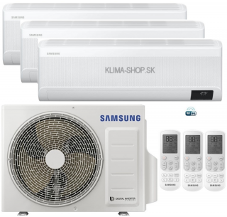 Klimatizácia Samsung Windfree Avant 3x multisplit (2,5kW + 2,5kW + 3,5kW) + vonk. j. 5,2kW (2,5kW + 2,5kW + 3,5kW / vonk. 5,2kW)