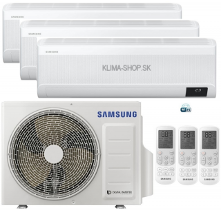 Klimatizácia Samsung Windfree Avant 3x multisplit (2,5kW + 2,5kW + 5kW) + vonk. j. 6,8kW (2,5kW + 2,5kW + 5kW / vonk.j. 6,8kW)