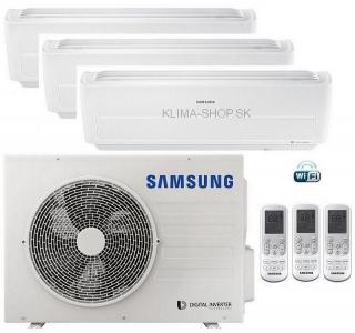 Klimatizácia Samsung Windfree Avant 3x multisplit 2,5kW + vonk. j. 5,2kW (2,5kW + 2,5kW + 2,5kW / vonk. 5,2kW)