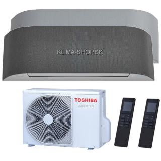 Klimatizácia Toshiba Haori 2x multisplit: 2,5kW + 3,5kW + vonkajšia 4kW (2,5kW + 3,5kW / vonk. 4kW)
