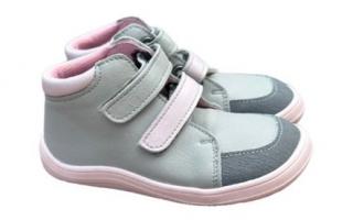 Baby Bare Shoes Febo FALL Grey Pink Veľkosť: 31