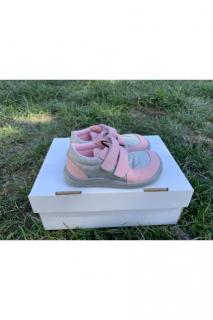 Baby Bare Shoes Febo Sneakers Grey Pink Veľkosť: 25