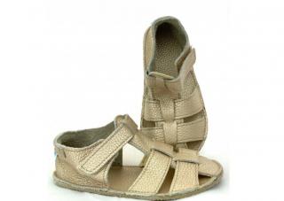 Baby Bare Shoes SHIMMER GOLD - Sandals New 2 Veľkosť: 24