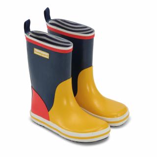 Bundgaard Charly High Rubber Boots Navy Multiprint- gumáky 23/24: 22