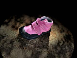 Celoročné kožené topánky Jonap – Bella MV Ružová– SLIM Veľkosť: 23