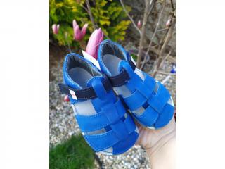 Ef Barefoot sandálky Modrá Veľkosť: 21