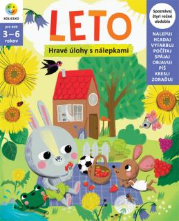 Leto – hravé úlohy s nálepkami