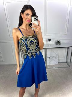 Šaty ELIZE Farba: Kráľovsky modrá