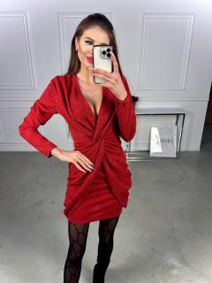 Šaty SPARKLING Farba: Červená