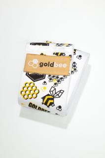 GoldBee Posilňovacia guma BeBooty Logobees M, Barevné