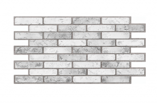 GRACE 3D PVC obklad Brick Gray - tehla šedá 1 ks