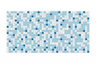 GRACE 3D PVC obklad Mosaic Blue 96x48 cm - modrá mozaika 1 ks