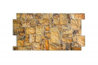 GRACE  3D PVC obklad Natural Stone Panel - hnedý 1 ks