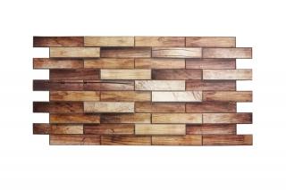 GRACE 3D PVC obklad Walnut Panel - hnedý 1 ks