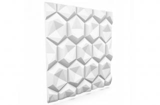 MyWall 3D EPS obklad Hex - biely